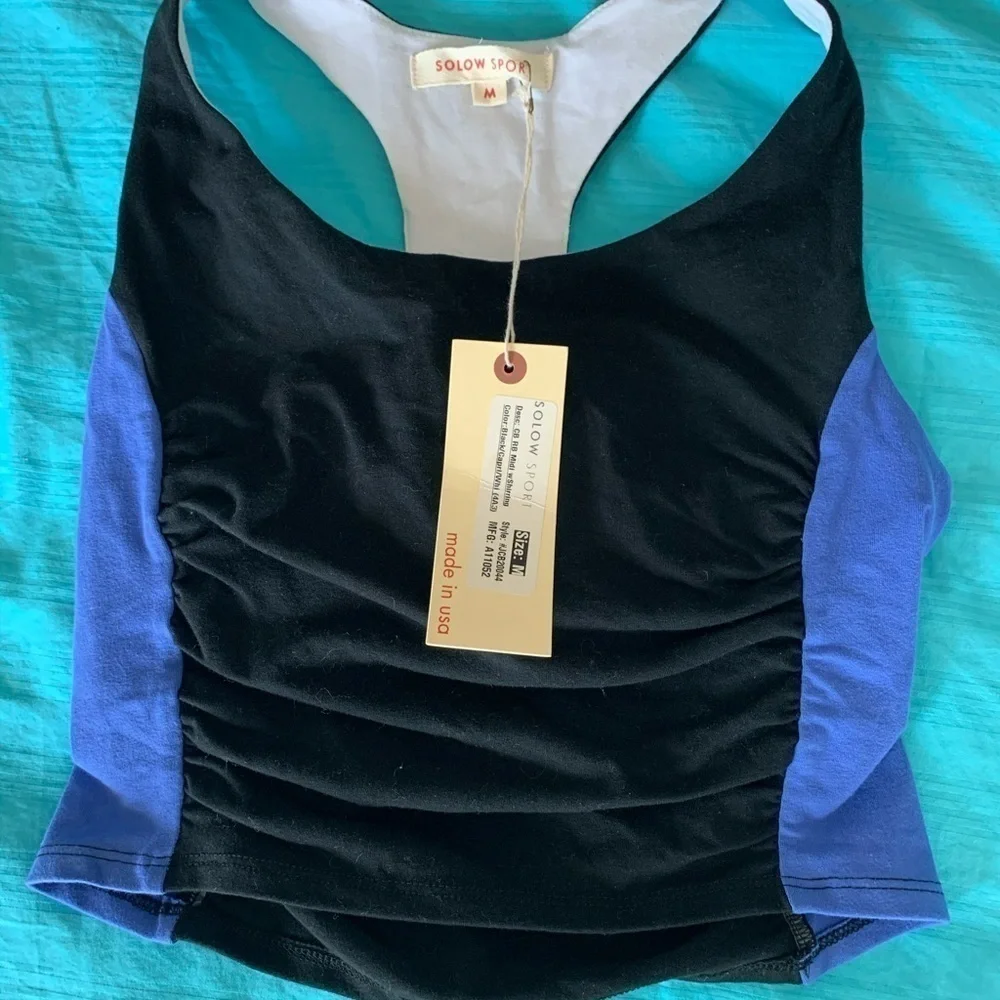 SOLOW Color-Block Racerback Midi - Picture 6 of 9